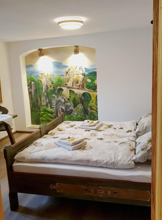 Das Ferienhaus Protze Hohnstein Dış mekan fotoğraf
